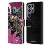 Head Case Designs Officially Licensed Justice League DC Comics Brightest Day #5 Hawkgirl Hawkman Comic Art Leather Wallet Case Compatible with Samsung Galaxy S25 Ultra