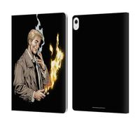 Head Case Designs Officially Licensed Justice League DC Comics Constantine #0 Dark Comic Art Leather Wallet Case Compatible With Apple iPad Air 13 2024/2025