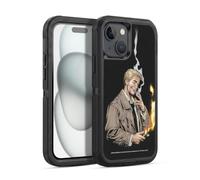 Head Case Designs Officially Licensed Justice League DC Comics Constantine #0 Dark Comic Art Ultra-Armoured Shockproof Case [Military Grade Protection] Compatible With Apple iPhone 15