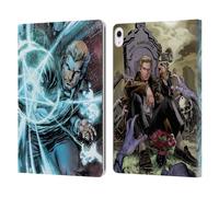 Head Case Designs Officially Licensed Justice League DC Comics Constantine #1 Dark Comic Art Leather Wallet Case Compatible With Apple iPad Air 13 2024/2025