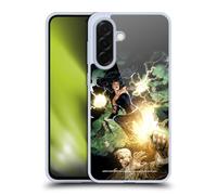 Head Case Designs Officially Licensed Justice League DC Comics Constantine and Zatanna Dark Comic Art Gel Case [Military Grade Protection] Compatible With Samsung Galaxy A36 5G