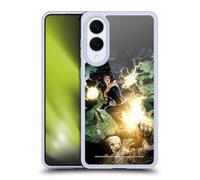 Head Case Designs Officially Licensed Justice League DC Comics Constantine and Zatanna Dark Comic Art Gel Case [Military Grade Protection] Compatible With Samsung Galaxy S25 Edge