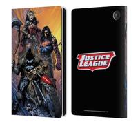 Head Case Designs Officially Licensed Justice League DC Comics Dark Knights Metal #1 Comic Book Covers Leather Wallet Case Compatible With Amazon Fire 7 2022