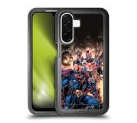Head Case Designs Officially Licensed Justice League DC Comics Dark Nights Metal #3 Cyborg Comic Book Cover Ultra-Armoured Shockproof Case [Military Grade] Compatible With Samsung Galaxy A26 5G