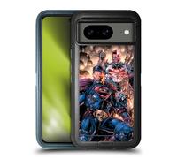 Head Case Designs Officially Licensed Justice League DC Comics Dark Nights Metal #3 Cyborg Comic Book Cover Ultra-Armoured Shockproof Case [Military Grade Protection] Compatible With Google Pixel 8
