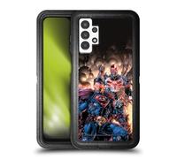 Head Case Designs Officially Licensed Justice League DC Comics Dark Nights Metal #3 Cyborg Comic Book Cover Ultra-Armoured Shockproof Case [Military Grade] Compatible With Samsung Galaxy A13 (2022)