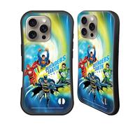 Head Case Designs Officially Licensed Justice League DC Comics Defenders Of Earth Supreme Team Hybrid Case Compatible With Apple iPhone 16 Pro