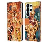Head Case Designs Officially Licensed Justice League DC Comics Firestorm Other Members Comic Art Leather Wallet Case Compatible With Samsung Galaxy S26 Ultra