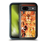 Head Case Designs Officially Licensed Justice League DC Comics Firestorm Other Members Comic Art Ultra-Armoured Shockproof Case [Military Grade Protection] Compatible With Google Pixel 8a
