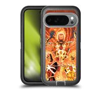 Head Case Designs Officially Licensed Justice League DC Comics Firestorm Other Members Comic Art Ultra-Armoured Shockproof Case [Military Grade Protection] Compatible With Google Pixel 10