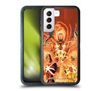 Head Case Designs Officially Licensed Justice League DC Comics Firestorm Other Members Comic Art Ultra-Armoured Shockproof Case [Military Grade Protection] Compatible With Samsung Galaxy S21 5G