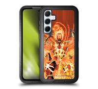 Head Case Designs Officially Licensed Justice League DC Comics Firestorm Other Members Comic Art Ultra-Armoured Shockproof Case [Military Grade Protection] Compatible With Samsung Galaxy A55 5G