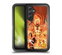 Head Case Designs Officially Licensed Justice League DC Comics Firestorm Other Members Comic Art Ultra-Armoured Shockproof Case [Military Grade Protection] Compatible With Samsung Galaxy A54 5G