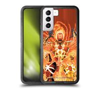 Head Case Designs Officially Licensed Justice League DC Comics Firestorm Other Members Comic Art Ultra-Armoured Shockproof Case [Military Grade Protection] Compatible With Samsung Galaxy S21+ 5G