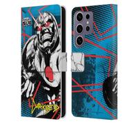 Head Case Designs Officially Licensed Justice League DC Comics Forever Evil Darkseid Comic Art Leather Wallet Case Compatible with Samsung Galaxy S25 Ultra