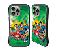 Head Case Designs Officially Licensed Justice League DC Comics Green Supreme Team Hybrid Case Compatible With Apple iPhone 16 Pro Max