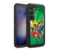 Head Case Designs Officially Licensed Justice League DC Comics Green Supreme Team Ultra-Armoured Shockproof Case [Military Grade Protection] Compatible With Samsung Galaxy S23 5G