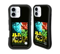 Head Case Designs Officially Licensed Justice League DC Comics Halftone Supreme Team Hybrid Case Compatible With Apple iPhone 16
