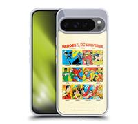 Head Case Designs Officially Licensed Justice League DC Comics Heroes 90th Anniversary Gel Case [Military Grade Protection] Compatible With Google Pixel 9 Pro XL