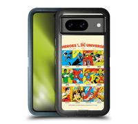 Head Case Designs Officially Licensed Justice League DC Comics Heroes 90th Anniversary Ultra-Armoured Shockproof Case [Military Grade Protection] Compatible With Google Pixel 8