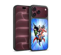 Head Case Designs Officially Licensed Justice League DC Comics Heroes Blue Purple Airbrushed Gel Armour Case [Military Grade Protection] Compatible With Apple iPhone 18 Pro Max