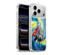 Head Case Designs Officially Licensed Justice League DC Comics Heroes Galaxy Airbrushed Gel Case [Military Grade Protection] Compatible with Apple iPhone 17 Pro Max and Compatible with MagSafe
