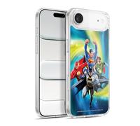 Head Case Designs Officially Licensed Justice League DC Comics Heroes Galaxy Airbrushed Gel Case [Military Grade Protection] Compatible with Apple iPhone 17 Air and Compatible with MagSafe