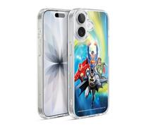 Head Case Designs Officially Licensed Justice League DC Comics Heroes Galaxy Airbrushed Gel Case [Military Grade Protection] Compatible with Apple iPhone 17 and Compatible with MagSafe