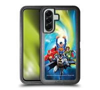 Head Case Designs Officially Licensed Justice League DC Comics Heroes Galaxy Airbrushed Ultra-Armoured Shockproof Case [Military Grade Protection] Compatible With Samsung Galaxy A56 5G