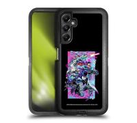 Head Case Designs Officially Licensed Justice League DC Comics Heroes Glitch Dark Electric Graphics Ultra-Armoured Shockproof Case [Military Grade Protection] Compatible With Samsung Galaxy A05s