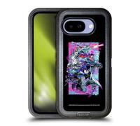 Head Case Designs Officially Licensed Justice League DC Comics Heroes Glitch Dark Electric Graphics Ultra-Armoured Shockproof Case [Military Grade Protection] Compatible With Google Pixel 9A