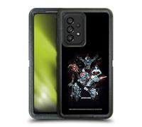 Head Case Designs Officially Licensed Justice League DC Comics Heroes Triangle Dark Electric Graphics Ultra-Armoured Shockproof Case [Military Grade] Compatible With Samsung Galaxy A53 5G (2022)