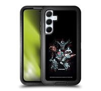 Head Case Designs Officially Licensed Justice League DC Comics Heroes Triangle Dark Electric Graphics Ultra-Armoured Shockproof Case [Military Grade Protection] Compatible With Samsung Galaxy A55 5G