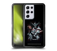 Head Case Designs Officially Licensed Justice League DC Comics Heroes Triangle Dark Electric Graphics Ultra-Armoured Shockproof Case [Military Grade] Compatible With Samsung Galaxy S21 Ultra 5G