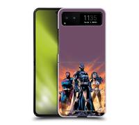 Head Case Designs Officially Licensed Justice League DC Comics Icons Trinity Comic Book Covers Hard Back Case Compatible With Motorola Razr 40 / Razr 2023