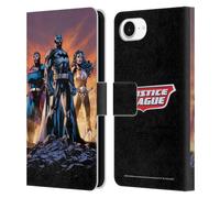 Head Case Designs Officially Licensed Justice League DC Comics Icons Trinity Comic Book Covers Leather Wallet Case Compatible With Apple iPhone 16e