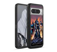Head Case Designs Officially Licensed Justice League DC Comics Icons Trinity Comic Book Covers Ultra-Armoured Shockproof Case [Military Grade Protection] Compatible With Google Pixel 8 Pro