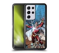 Head Case Designs Officially Licensed Justice League DC Comics Issue #1 Variant 2019 Shazam Comic Book Art Ultra-Armoured Shockproof Case [Military Grade] Compatible With Samsung Galaxy S21 Ultra 5G