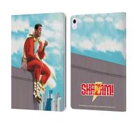 Head Case Designs Officially Licensed Justice League DC Comics Issue #9 Variant 2019 Shazam Comic Book Art Leather Wallet Case Compatible With Apple iPad Air 13 2024/2025