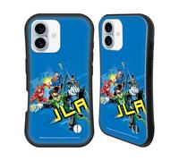 Head Case Designs Officially Licensed Justice League DC Comics JLA Supreme Team Hybrid Case Compatible With Apple iPhone 16
