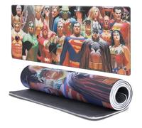 Head Case Designs Officially Licensed Justice League DC Comics Justice Volume 1 Comic Book Covers 37.4 x 15.75 x 0.16 inches (900 x 400 mm) - XL Gaming Office Desk PC Keyboard Mouse Mat Pad