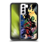 Head Case Designs Officially Licensed Justice League DC Comics Martian Manhunter Other Members Comic Art Ultra-Armoured Shockproof Case [Military Grade] Compatible With Samsung Galaxy S21+ 5G