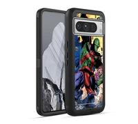 Head Case Designs Officially Licensed Justice League DC Comics Martian Manhunter Other Members Comic Art Ultra-Armoured Shockproof Case [Military Grade Protection] Compatible With Google Pixel 8 Pro