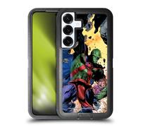 Head Case Designs Officially Licensed Justice League DC Comics Martian Manhunter Other Members Comic Art Ultra-Armoured Shockproof Case [Military Grade Protection] Compatible With Samsung Galaxy S25+