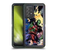 Head Case Designs Officially Licensed Justice League DC Comics Martian Manhunter Other Members Comic Art Ultra-Armoured Shockproof Case [Military Grade] Compatible With Galaxy A52 / A52s / 5G (2021)