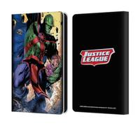 Head Case Designs Officially Licensed Justice League DC Comics Martian Manhunter Other Members Comic Art Leather Wallet Case Compatible With Amazon Kindle 11th Gen (2024)