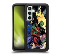 Head Case Designs Officially Licensed Justice League DC Comics Martian Manhunter Other Members Comic Art Ultra-Armoured Shockproof Case [Military Grade] Compatible With Samsung Galaxy S23 FE 5G