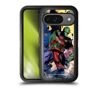 Head Case Designs Officially Licensed Justice League DC Comics Martian Manhunter Other Members Comic Art Ultra-Armoured Shockproof Case [Military Grade] Compatible With Google Pixel 9 / Pixel 9 Pro