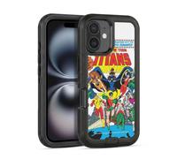 Head Case Designs Officially Licensed Justice League DC Comics New #1 Group Teen Titans Comic Art Ultra-Armoured Shockproof Case [Military Grade Protection] Compatible With Apple iPhone 16