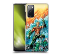 Head Case Designs Officially Licensed Justice League DC Comics New 52#4 Aquaman Comic Book Cover Hard Back Case Compatible With Samsung Galaxy S20 FE / 5G